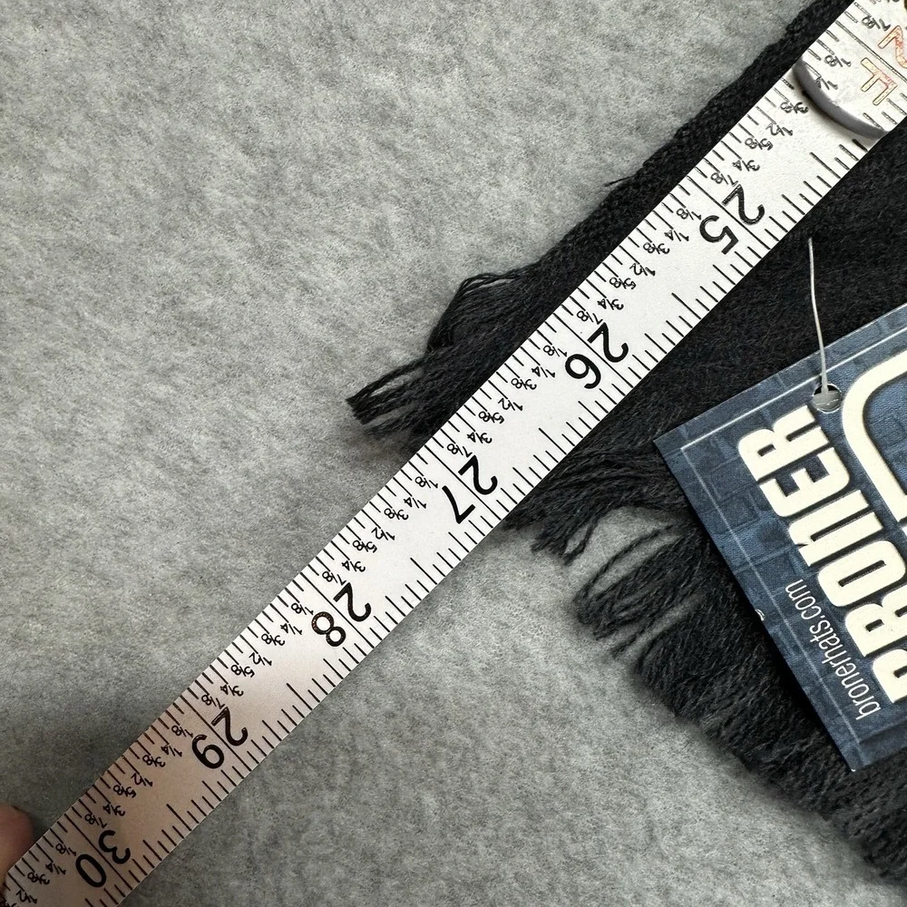 Broner Navy Blue Scarf Acrylic New 52
